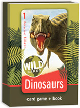 Wild Cards:  Dinosaurs -  Game & Book Set